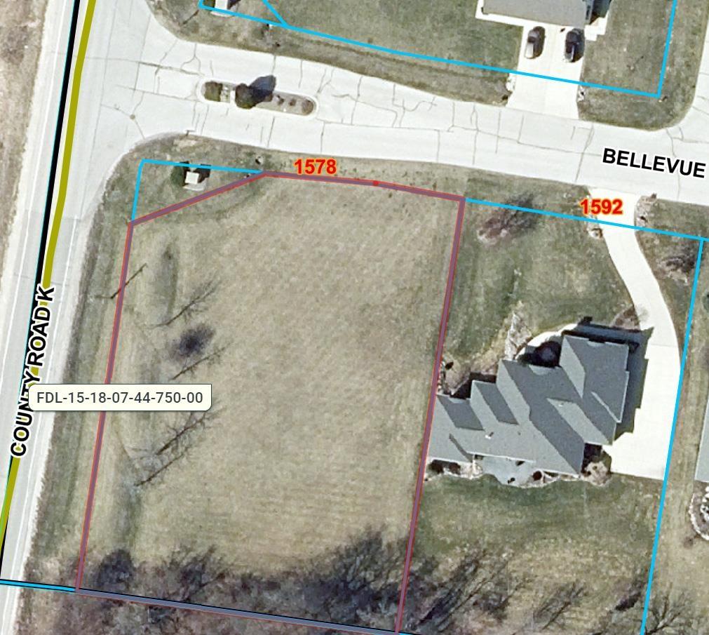 1578 BELLEVUE, 50299906, FOND DU LAC, Vacant Land/Acreage,  for sale, Roberts Homes and Real Estate